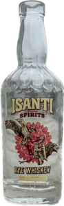 Screen Printed Liquor Bottle - Isanti Whiskey Front