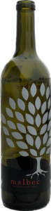Screen Printed Liquor Bottle - Malbec Wine