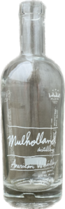 Screen Printed Liquor Bottle - Mulholland Distillery