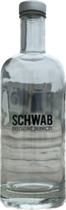 Screen Printed Liquor Bottle - Schwab Executive Services